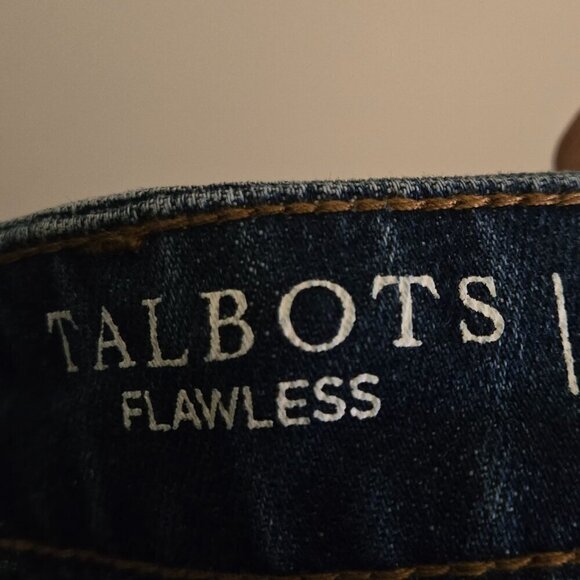 Talbots High Waist Straight Ankle Jeans Size 10p - Picture 3 of 6